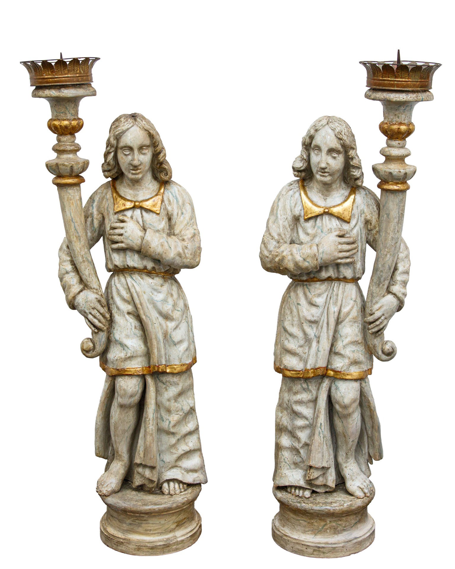 17th century, Torch-bearing angels